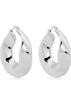 Jil Sander Sculpted hoop earrings