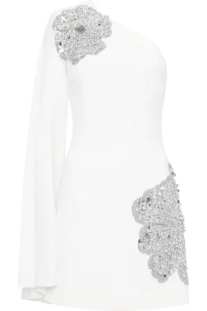 Rebecca Vallance Layana crystal-embellished mini dress