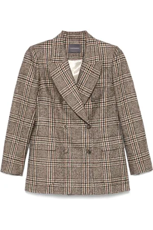 LORENA ANTONIAZZI Checked blazer