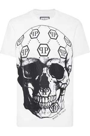Philipp Plein Skull-print round-neck T-shirt