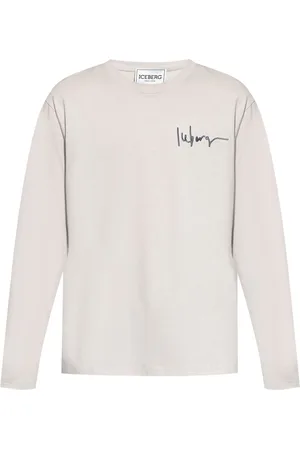 Iceberg Logo embroidery long-sleeved T-shirt