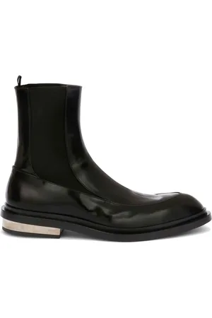 Jil Sander Leather Chelsea ankle boots