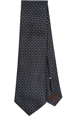 CANALI Geometric-patterned tie