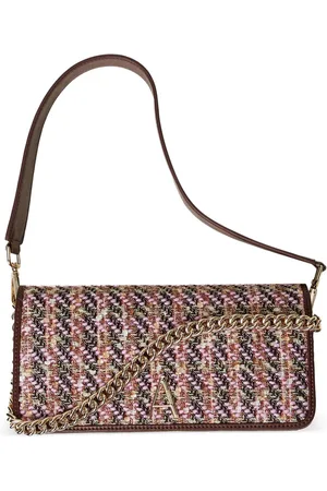 Twin-Set Bouclé design shoulder bag