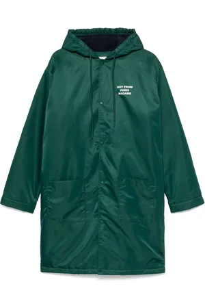 Drôle de Monsieur La Parka Slogan coat