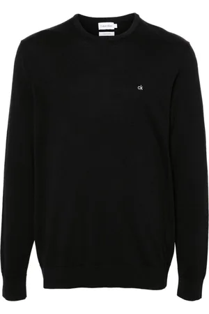 Calvin Klein Logo-embroidered jumper