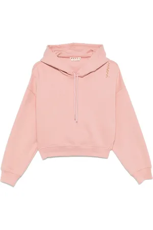 Marni Embroidered-logo hoodie