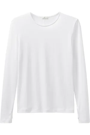 BITE Long-sleeve semi-sheer top