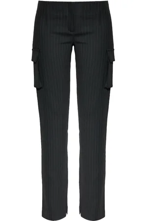 MISBHV Pinstriped straight trousers