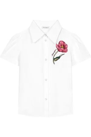Dolce & Gabbana Tulip poplin shirt