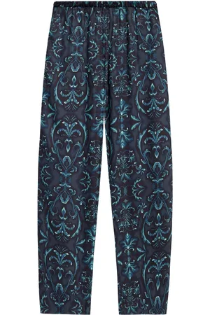 Hanro Graphic-print elasticated-waistband pajama pants