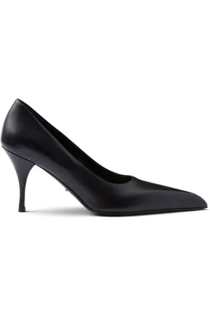 Prada 85mm leather pumps