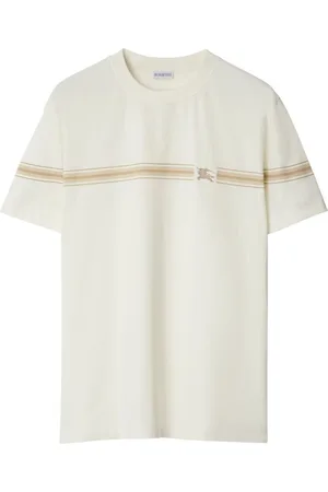 Burberry Striped cotton T-shirt