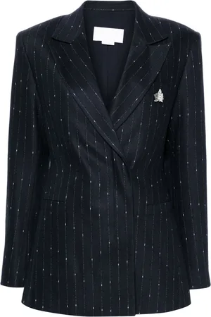 GENNY Pinstripe-pattern blazer
