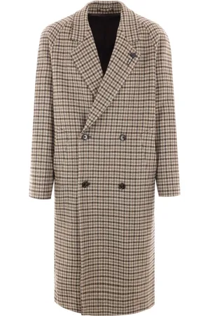 LARDINI Double-breasted coat