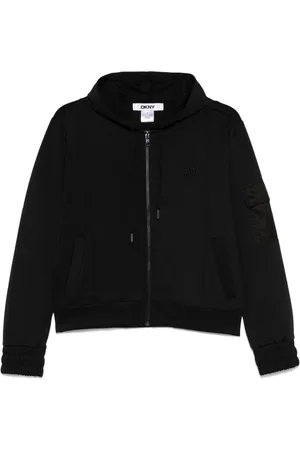 DKNY Scuba-jersey hoodie