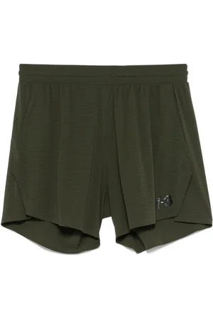 Y-3 Perforated-design shorts