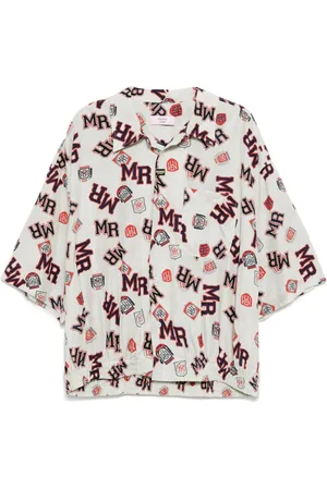 MARTINE ROSE Graphic-print shirt