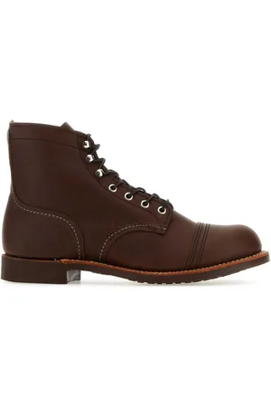 Red Wing Iron Ranger leather ankle boots