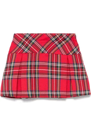 Mariella Ferrari Tartan-check skirt