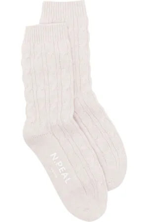 N.PEAL Cashmere house socks