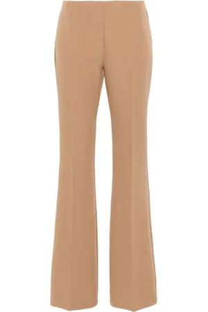 Ermanno Firenze Logo-embroidered trousers