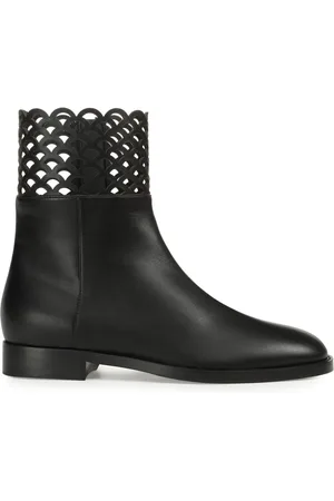 Sergio Rossi Mermaid leather boots
