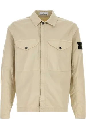 Stone Island Stretch-twill shirt jacket