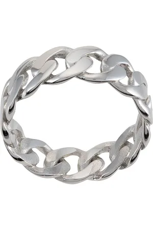 Nialaya Chain-link band ring