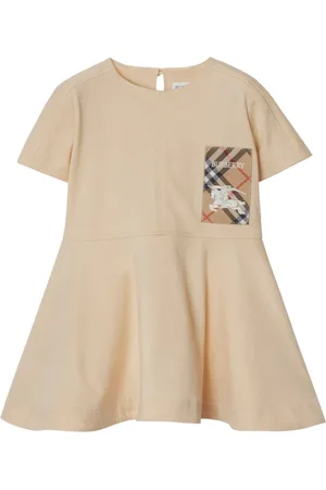 Burberry Check Label cotton dress