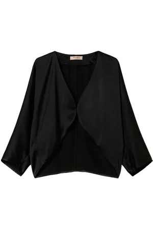Twin-Set Satin shrug jacket