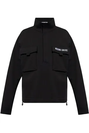 Moschino Cotton turtle-neck sweatshirt