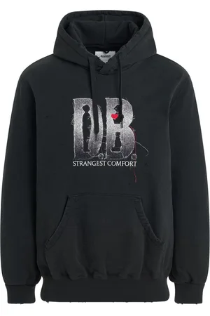 DOUBLET Embroidered cotton hoodie