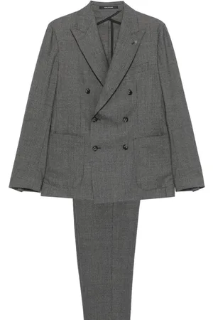 TAGLIATORE Dogtooth-pattern suit