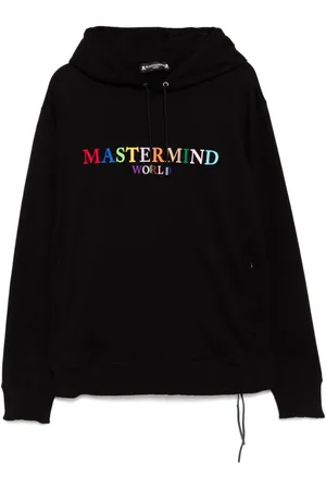 MASTERMIND Logo-embroidered hoodie