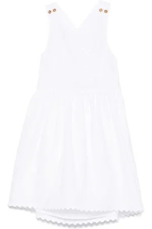 VERSACE Medusa-embroidered dress