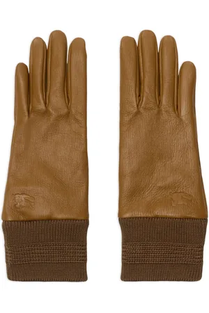 Burberry EKD leather gloves