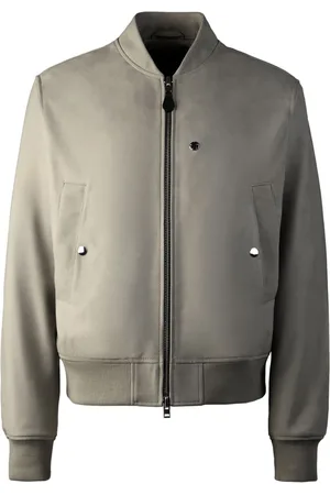 Hogan Leather bomber jacket