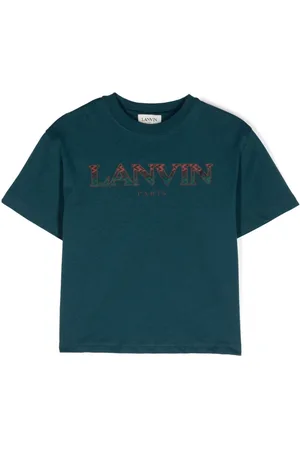 Lanvin Rubberised-logo T-shirt