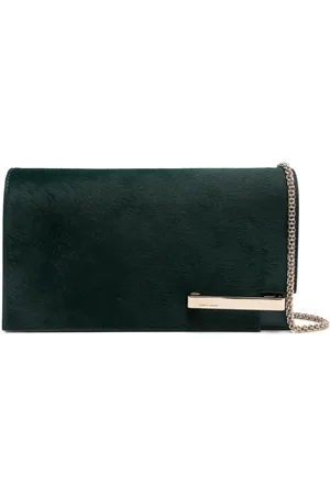 Giorgio Armani Brushed-finish clutch
