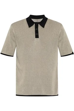 RAG&BONE Fine-ribbed polo shirt