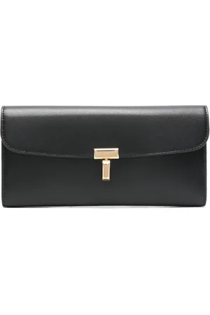 Totême T-lock leather wallet