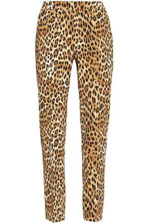 Moschino Animal-print trousers