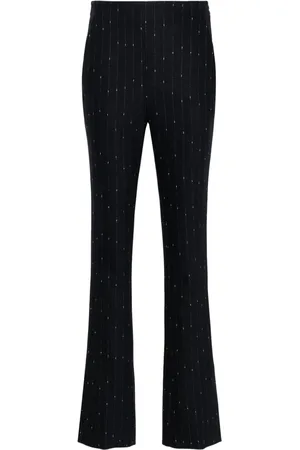 GENNY Pinstriped tailored trousers