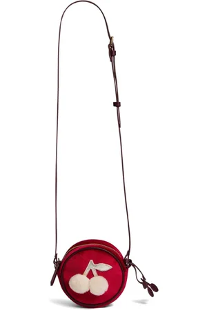 BONPOINT Gomette velvet shoulder bag