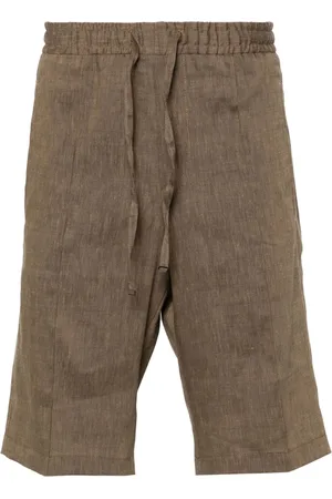 corneliani Slub-texture shorts