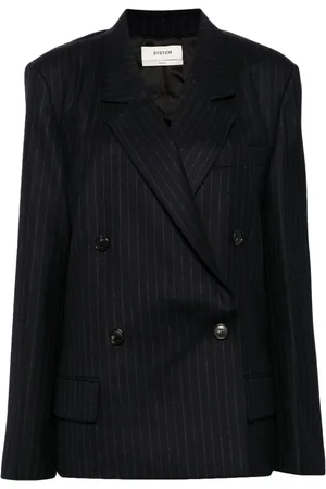 SYSTEM Classic stripe blazer