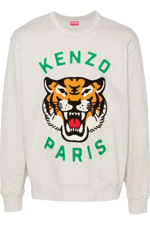 Kenzo Lucky Tiger embroidered sweatshirt