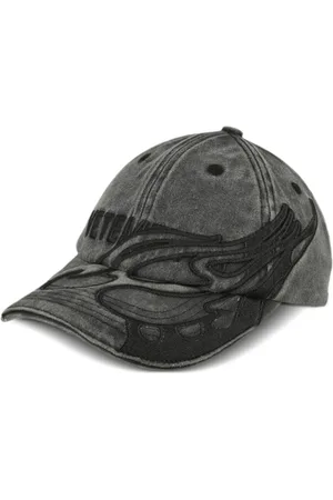 Vetements Blackout Flame Logo baseball cap