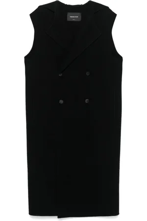 Fabiana Filippi Double-breasted virgin wool gilet